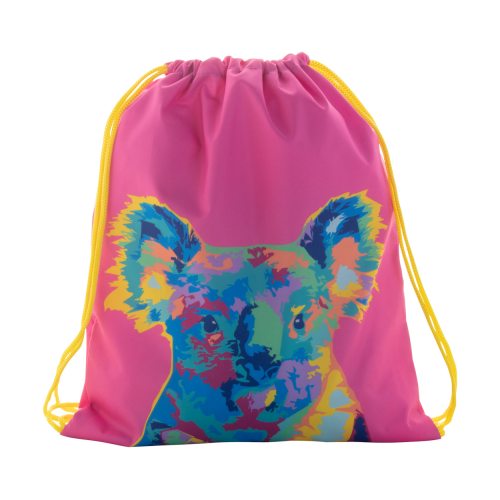 CreaDraw Kids - Personalizowany worek ze sznurkami dla dzieci AP716413-02 - gadżety reklamowe GiftKolekcja.pl