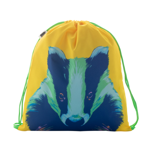 CreaDraw Kids RPET - Personalizowany worek ze sznurkami dla dzieci AP716414-07 - gadżety reklamowe GiftKolekcja.pl