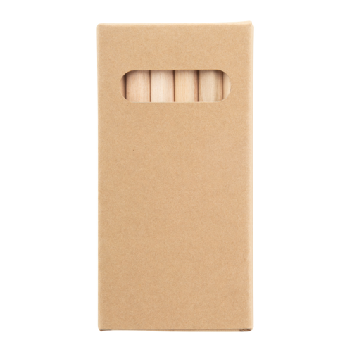 Penxil 6 Eco - Kredki 6szt / zestaw kredek AP716444 - gadżety reklamowe GiftKolekcja.pl