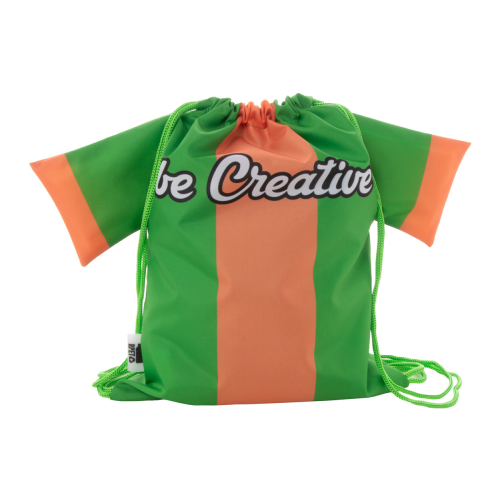 CreaDraw T Kids RPET. Personalizowany worek ze sznurkami dla dzieci AP716553-07.