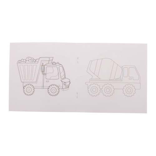 ColoBook - Personalizowany zestaw do kolorowania / kredki / auta AP716555-B - gadżety reklamowe GiftKolekcja.pl