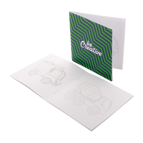 ColoBook – Personalizowany zestaw do kolorowania / kredki / auta AP716555-B – gadżety reklamowe GiftKolekcja.pl