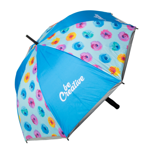 CreaRain Reflect. Personalizowany parasol odblaskowy AP716570.