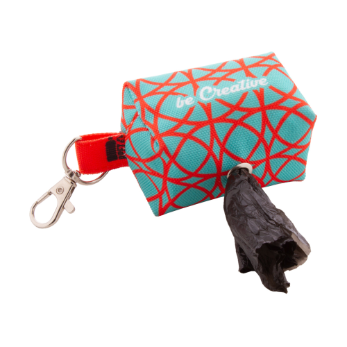 Pavesave - Personalizowany dozownik RPET na woreczki na psie odchody AP716580-10 - gadżety reklamowe GiftKolekcja.pl