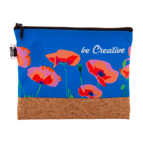 CreaBeauty Cork M RPET - Personalizowana kosmetyczka AP716588-10 - gadżety reklamowe GiftKolekcja.pl