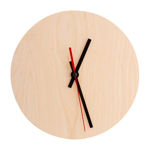 BeTime Wood D - Personalizowany zegar ścienny AP716613 - gadżety reklamowe GiftKolekcja.pl
