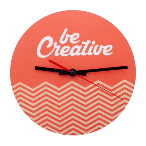 BeTime Wood D - Personalizowany zegar ścienny AP716613 - gadżety reklamowe GiftKolekcja.pl