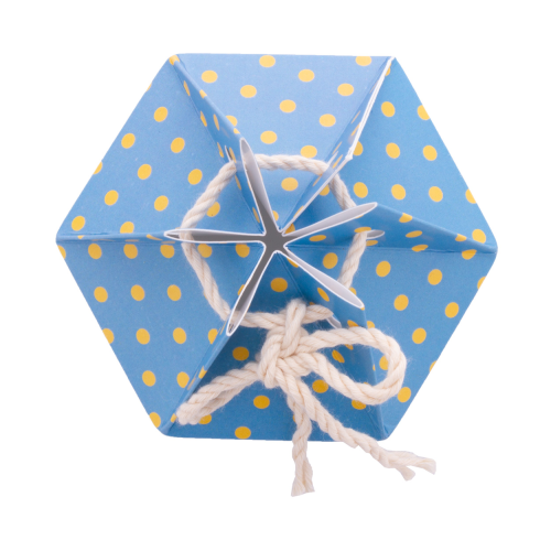 CreaBox HexaCord S - Sześciokątne pudełko upominkowe AP716641 - gadżety reklamowe GiftKolekcja.pl