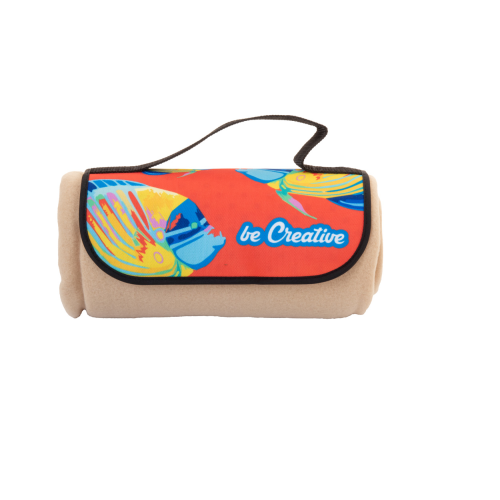 Reporta - Personalizowany koc polarowy RPET AP716678-00 - gadżety reklamowe GiftKolekcja.pl