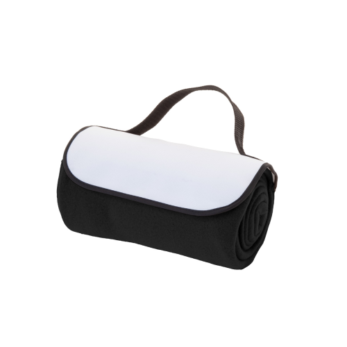 Reporta - Personalizowany koc polarowy RPET AP716678-10 - gadżety reklamowe GiftKolekcja.pl