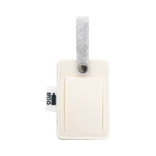 CreaFelt Tag - Personalizowana przywieszka bagażowa RPET AP716679 - gadżety reklamowe GiftKolekcja.pl