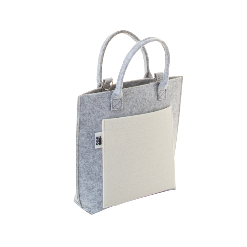 CreaFelt Cross - Personalizowana torba na ramię RPET AP716686 - gadżety reklamowe GiftKolekcja.pl