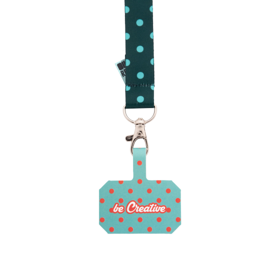 SuboFob Mobile RPET - Personalizowany pasek na nadgarstek do telefonu RPET AP716690 - gadżety reklamowe GiftKolekcja.pl