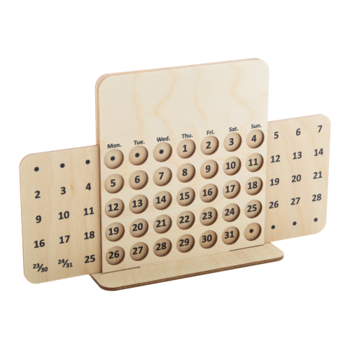 Forever Creative - Personalizowany kalendarz wieczny AP716728 - gadżety reklamowe GiftKolekcja.pl