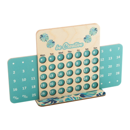 Forever Creative - Personalizowany kalendarz wieczny AP716728 - gadżety reklamowe GiftKolekcja.pl