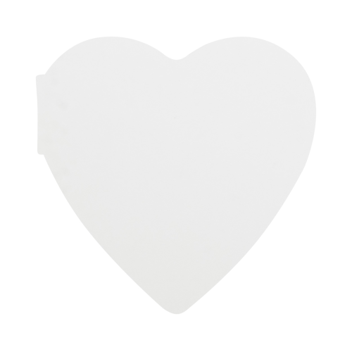 CreaStick Heart - Personalizowany notatnik z kartkami samoprzylepnymi AP716759 - gadżety reklamowe GiftKolekcja.pl