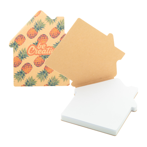 CreaStick House Eco. Personalizowany notatnik z kartkami samoprzylepnymi AP716763.