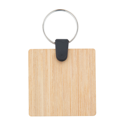 Bambry - Brelok bambusowy - okrągły AP718370-C - gadżety reklamowe GiftKolekcja.pl
