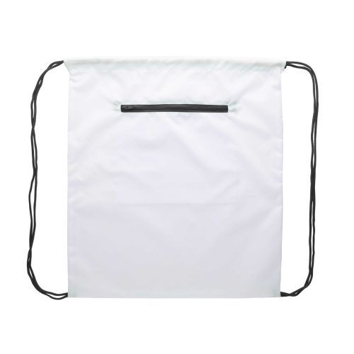 CreaDraw Zip - Personalizowany worek ze sznurkami AP718540-10 - gadżety reklamowe GiftKolekcja.pl