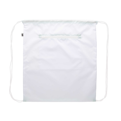 CreaDraw Zip RPET - Personalizowany worek ze sznurkami AP718541-01 - gadżety reklamowe GiftKolekcja.pl