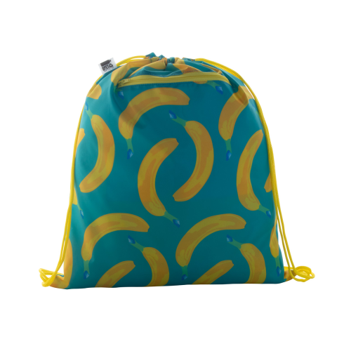 CreaDraw Zip RPET - Personalizowany worek ze sznurkami AP718541-02 - gadżety reklamowe GiftKolekcja.pl