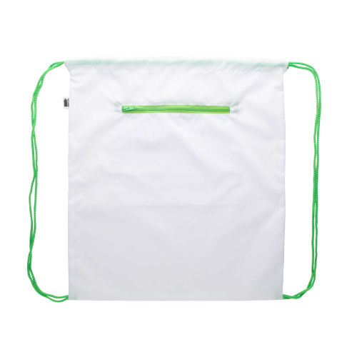 CreaDraw Zip RPET - Personalizowany worek ze sznurkami AP718541-07 - gadżety reklamowe GiftKolekcja.pl
