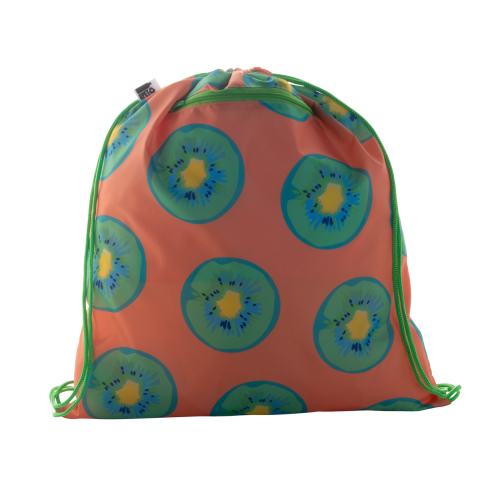 CreaDraw Zip RPET - Personalizowany worek ze sznurkami AP718541-07 - gadżety reklamowe GiftKolekcja.pl