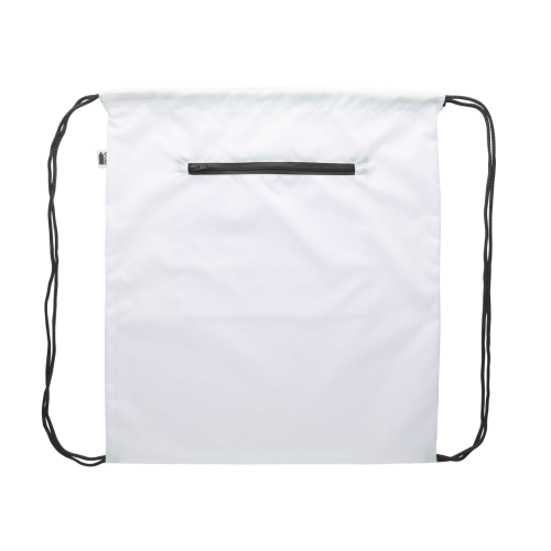 CreaDraw Zip RPET - Personalizowany worek ze sznurkami AP718541-10 - gadżety reklamowe GiftKolekcja.pl