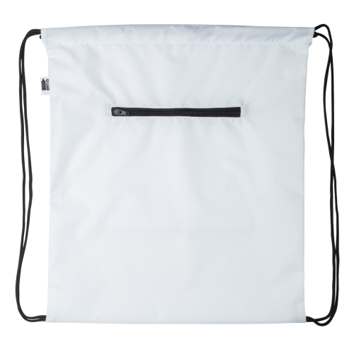 CreaDraw Zip RPET - Personalizowany worek ze sznurkami AP718541-10 - gadżety reklamowe GiftKolekcja.pl