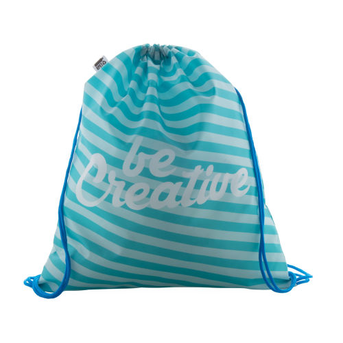 CreaDraw RPET - Personalizowany worek ze sznurkami AP718694-06 - gadżety reklamowe GiftKolekcja.pl