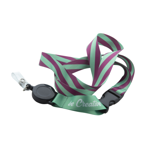 Subyard YoYo B RPET - Personalizowana smycz sublimacyjna AP718975 - gadżety reklamowe GiftKolekcja.pl