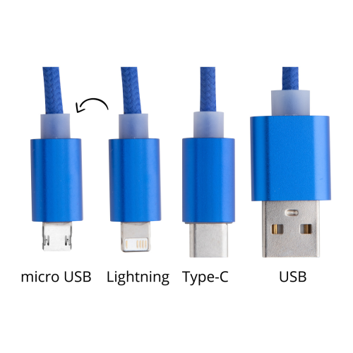 Scolt - Kabelek USB AP721102-06 - gadżety reklamowe GiftKolekcja.pl