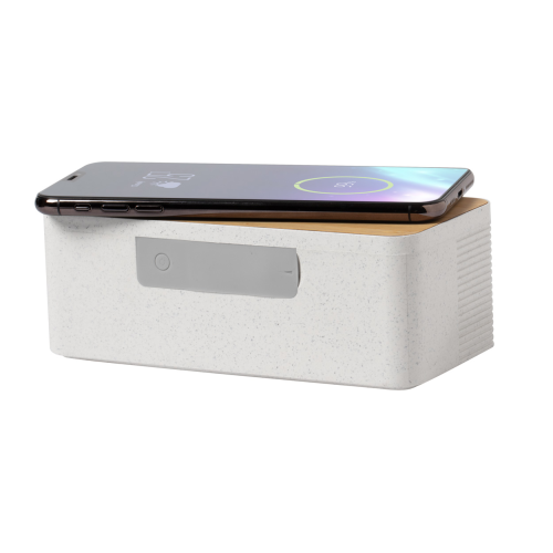 Trecam - Ładowarka indukcyjna / głośnik bluetooth AP721519 - gadżety reklamowe GiftKolekcja.pl