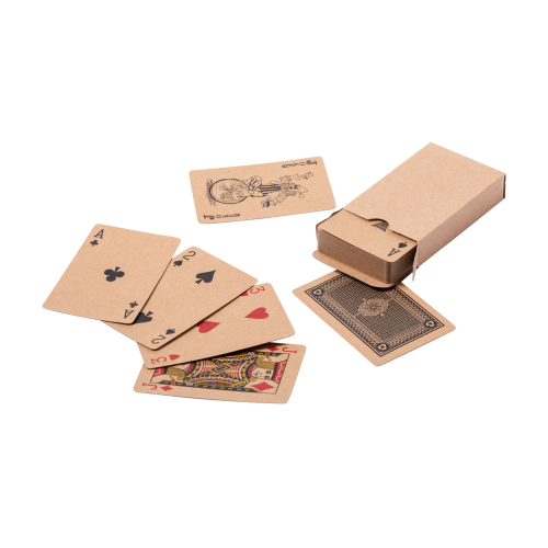 Trebol - Karty do gry z papieru z recyklingu AP722093 - gadżety reklamowe GiftKolekcja.pl