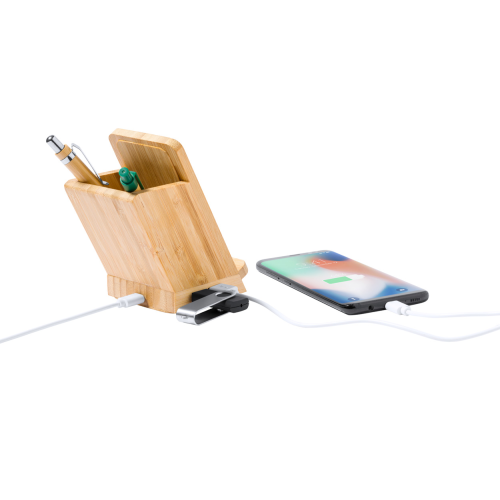 Bloxem - Wielofunkcyjny stojak biurkowy/uchwyt na długopisy AP722168 - gadżety reklamowe GiftKolekcja.pl