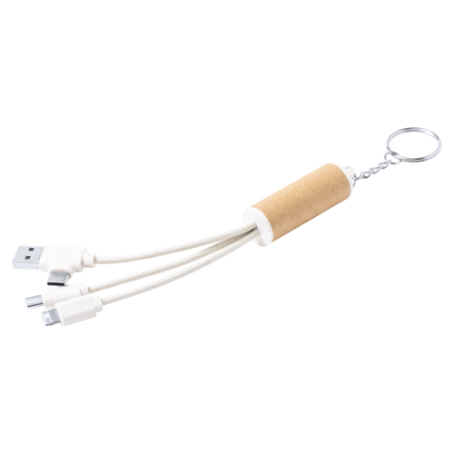 Feildin - Brelok kabel USB do ładowania AP722528 - gadżety reklamowe GiftKolekcja.pl