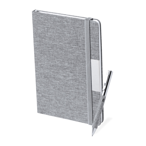 Wendam - Notes w zestawie z długopisem AP722698-77 - gadżety reklamowe GiftKolekcja.pl