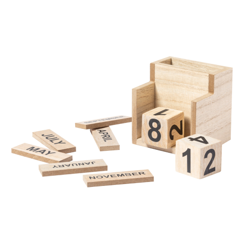 Laorek - Pojemnik na długopisy z kalendarzem AP722703 - gadżety reklamowe GiftKolekcja.pl
