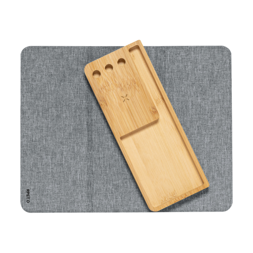 Hossian - Podkładka pod mysz z ładowaniem indukcyjnym AP733370-80 - gadżety reklamowe GiftKolekcja.pl