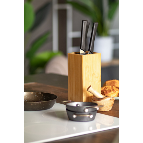 Santoku - Bambusowy blok na noże AP800471 - gadżety reklamowe GiftKolekcja.pl