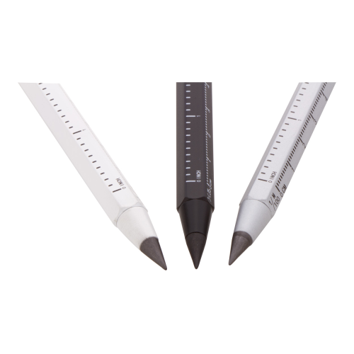 Ruloid - długopis bezatramentowy z linijką AP800493-10 - gadżety reklamowe GiftKolekcja.pl