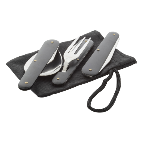 Platoon - Sztućce/zestaw sztućców kempingowych AP806656 - gadżety reklamowe GiftKolekcja.pl
