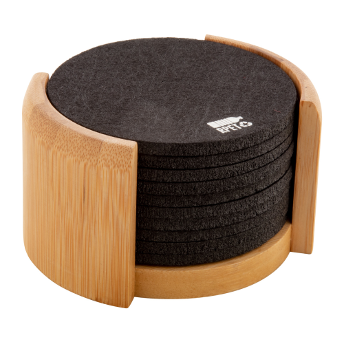 Chiang - Zestaw podkładek RPET AP808040-10 - gadżety reklamowe GiftKolekcja.pl