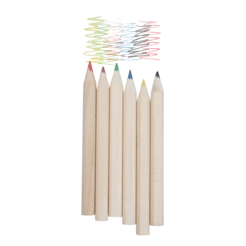 Kitty - Zestaw 6 kredek AP808502 - gadżety reklamowe GiftKolekcja.pl