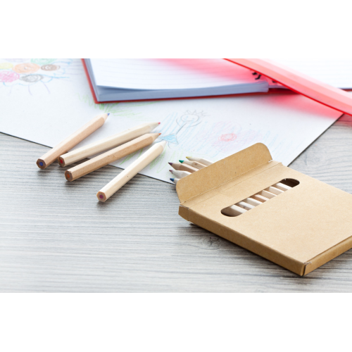 Lea - Zestaw 12 kredek AP808503 - gadżety reklamowe GiftKolekcja.pl