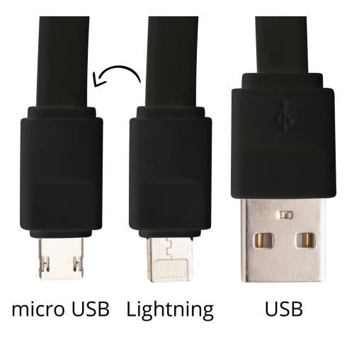 Stash - Kabel USB AP810422-10 - gadżety reklamowe GiftKolekcja.pl