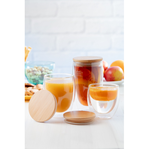 Bondina L - Szklany kubek termiczny AP812426 - gadżety reklamowe GiftKolekcja.pl