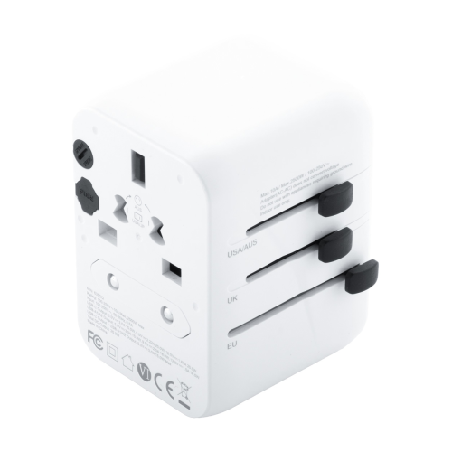 Jetsetter Plus - Adapter podróżny / przejściówki AP864047-01 - gadżety reklamowe GiftKolekcja.pl