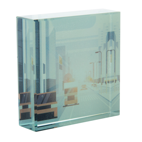 Louisville - Szklany blok AP869007 - gadżety reklamowe GiftKolekcja.pl
