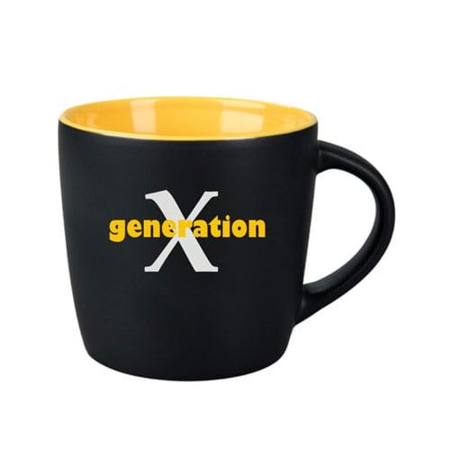 Kubek Handy Supreme, czarno/żółty